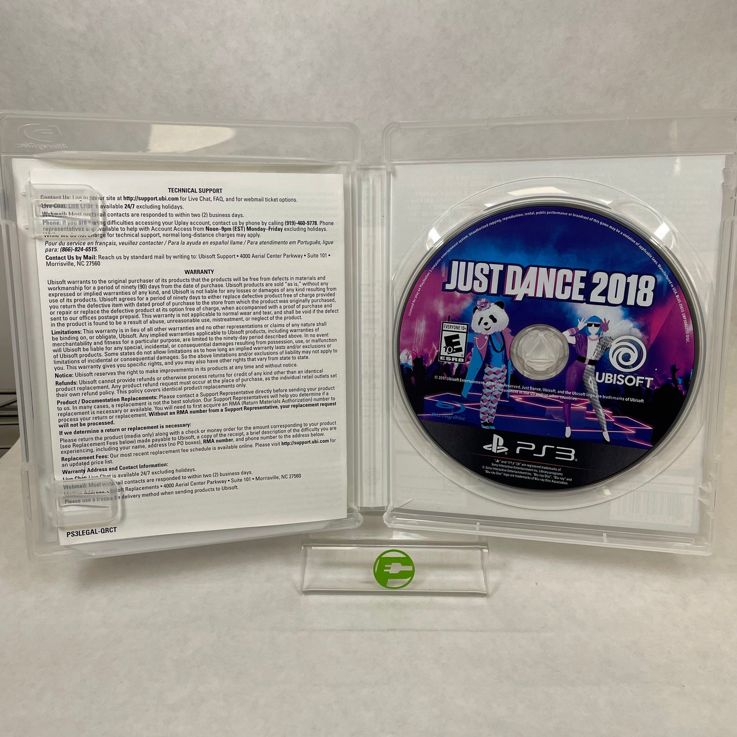Just Dance 2018 (Sony PlayStation 3 PS3, 2017)