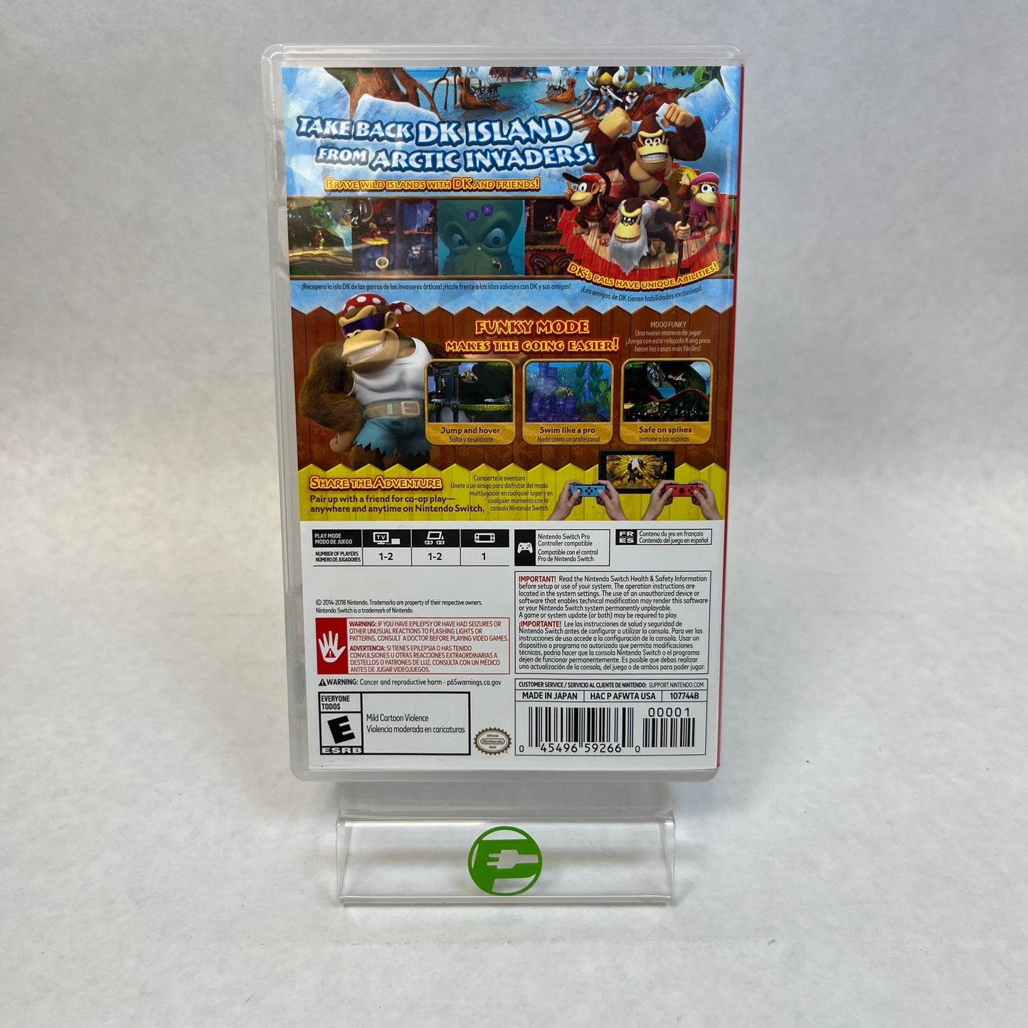 Donkey Kong Country Tropical Freeze (Nintendo Switch, 2014)