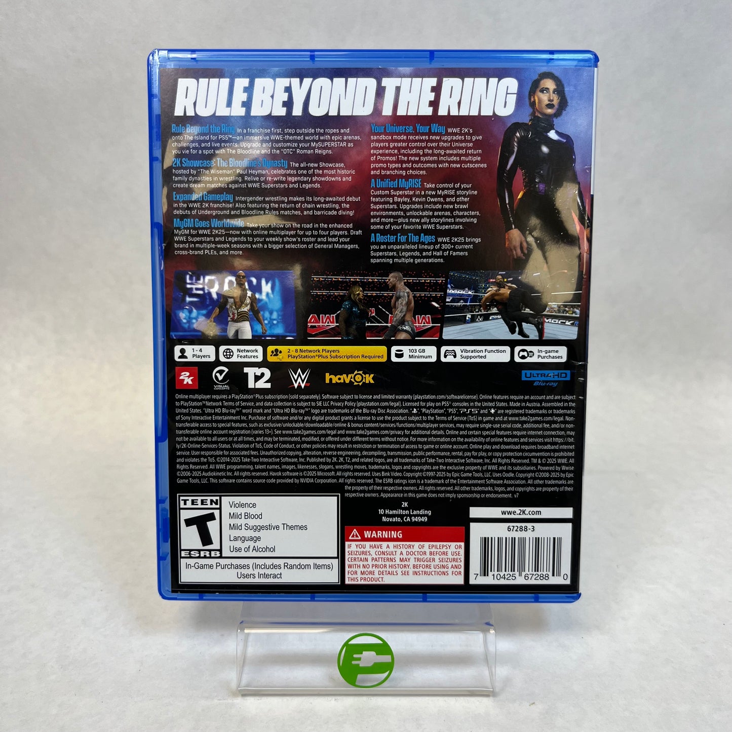 WWE 2K25 (Sony PlayStation 5 PS5, 2025)
