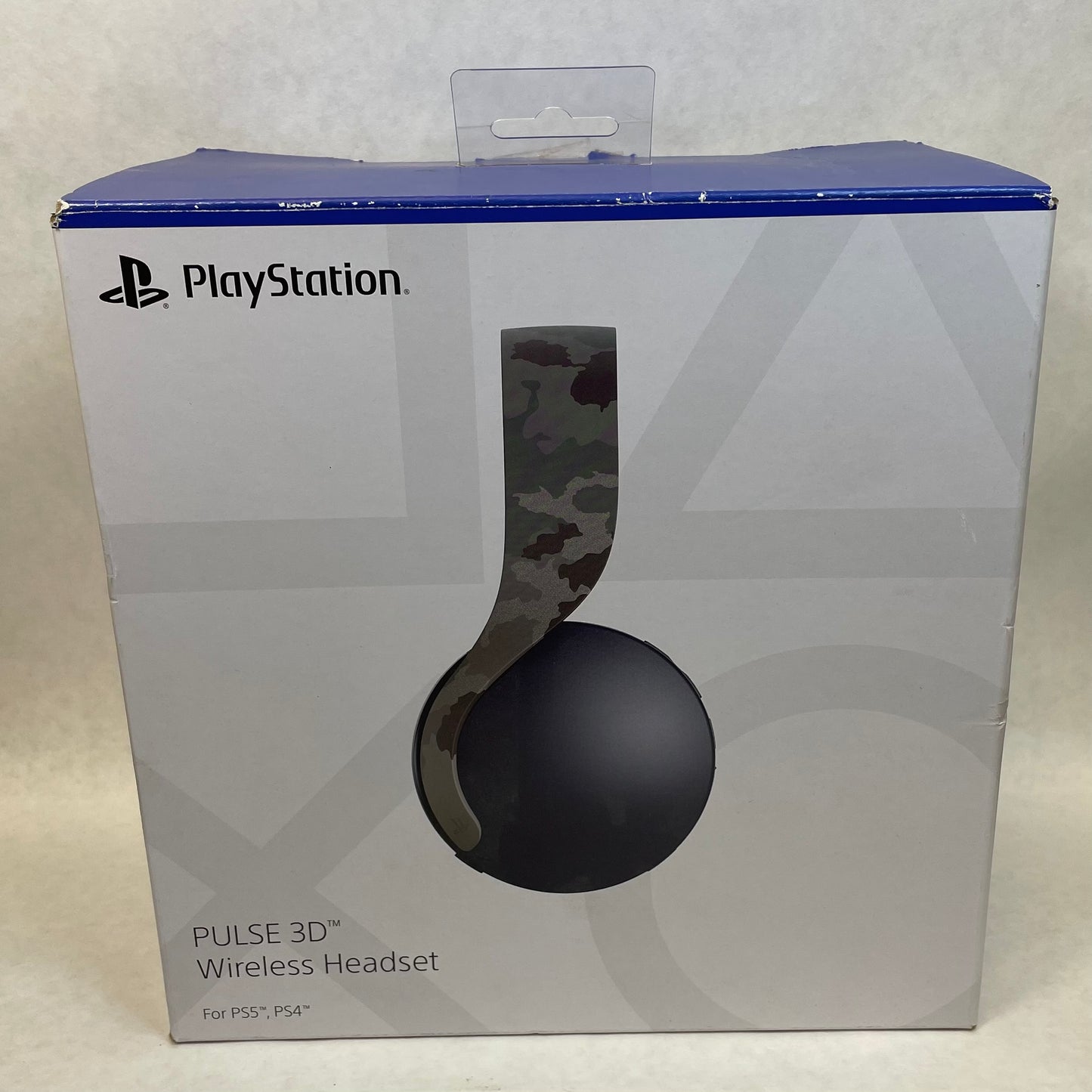 Sony Playstation 5 PS5 PULSE 3D Wireless Headset Gray Camo CFI-ZWH1