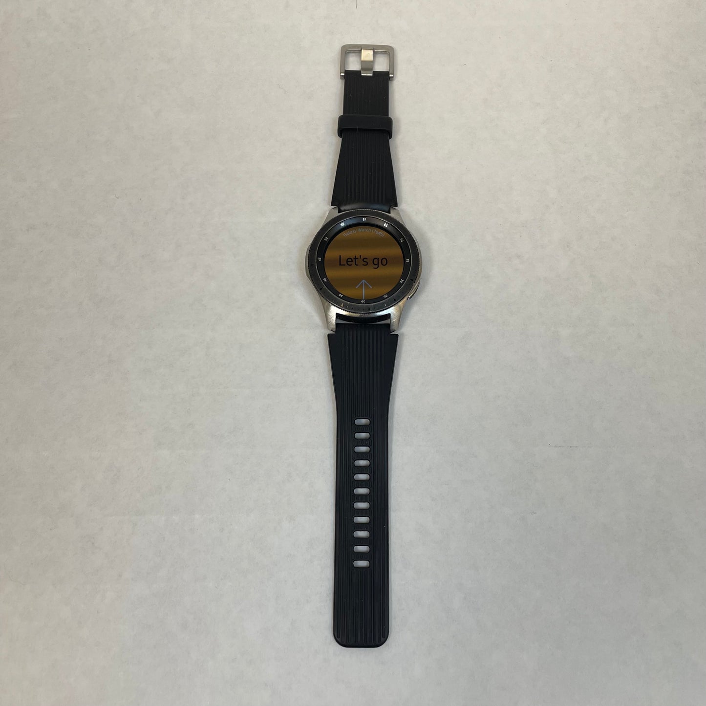 Unlocked Original Samsung Galaxy Smart Watch Aluminum Smartwatch SM-R805U Silver