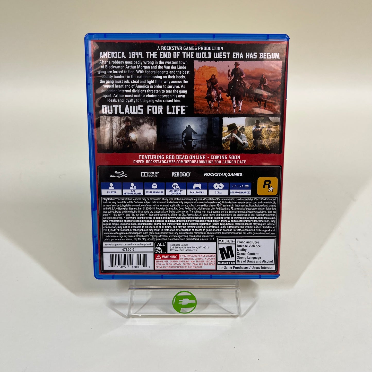 Red Dead Redemption II 2 (Sony PlayStation 4 PS4, 2018)
