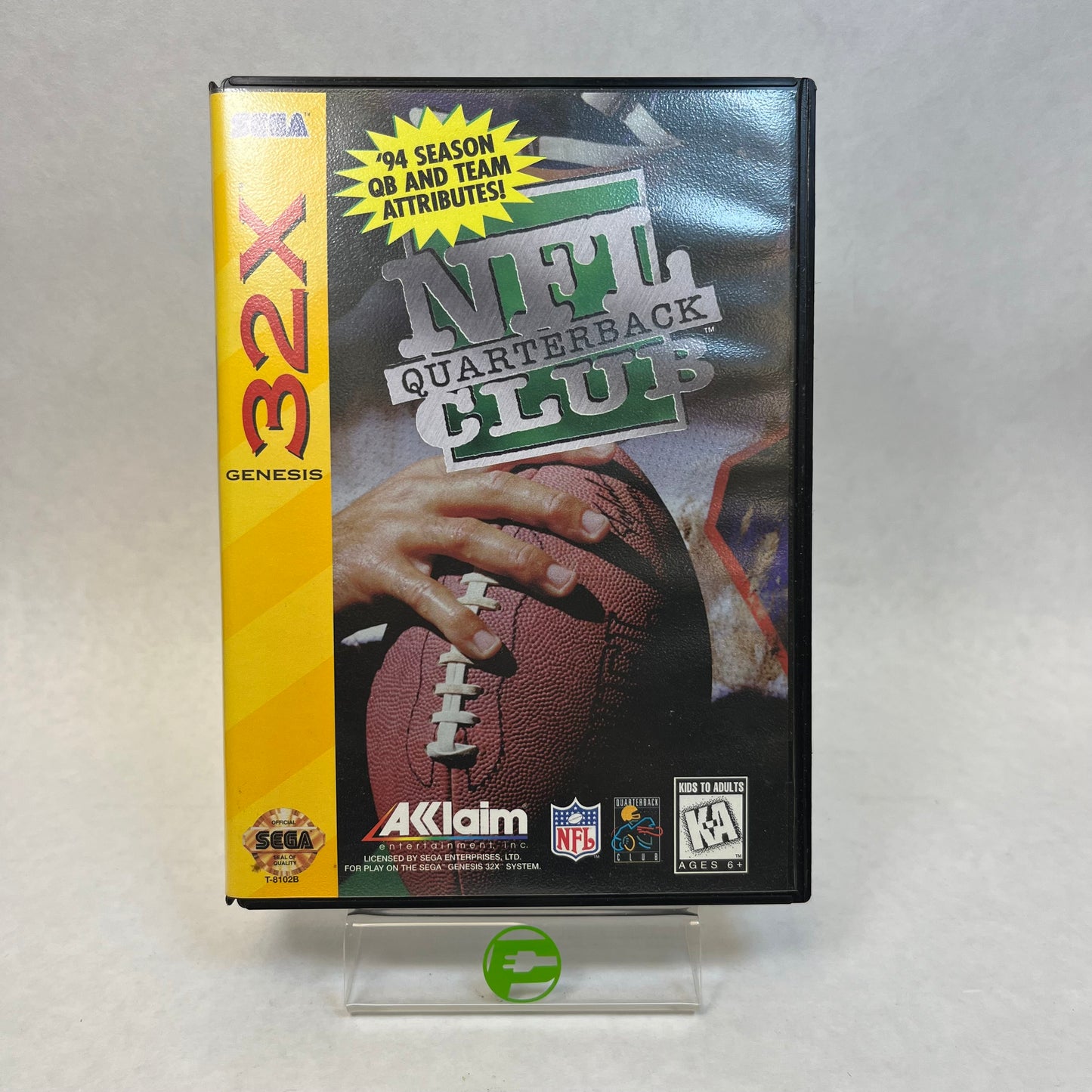 NFL Quarterback Club (Sega 32X, 1993)