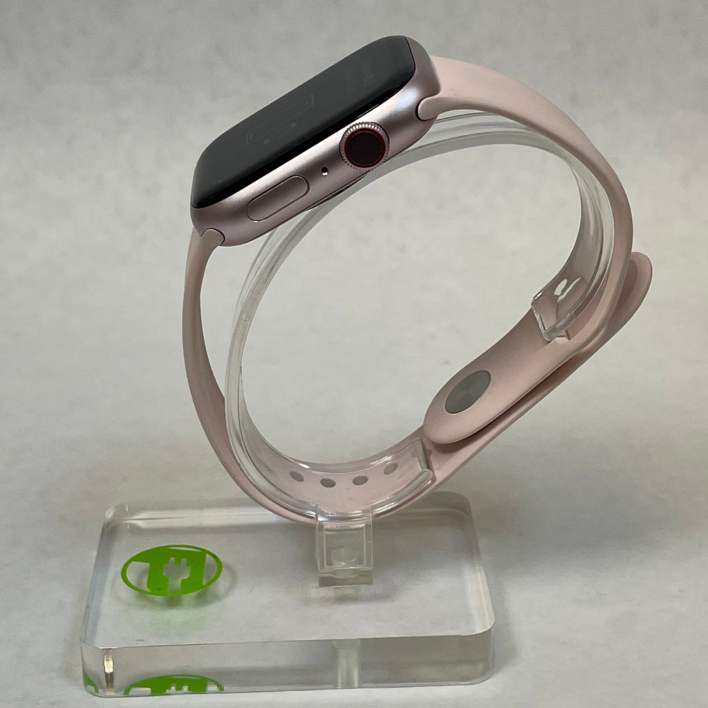 Unlocked Apple Watch Series 9 Rose Gold Aluminum Pink Sport Band 45MM MRML3LW/A
