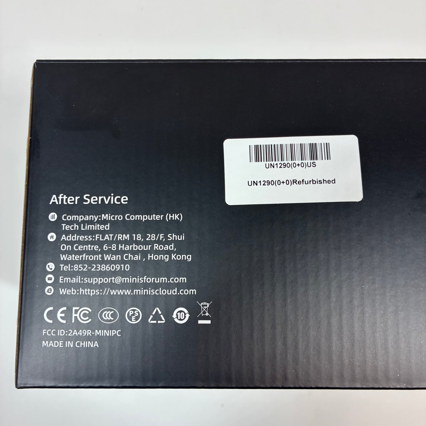 Minisforum MINI PC UN1290 i9-12900HK 2.50GHz 32GB RAM 1TB SSD