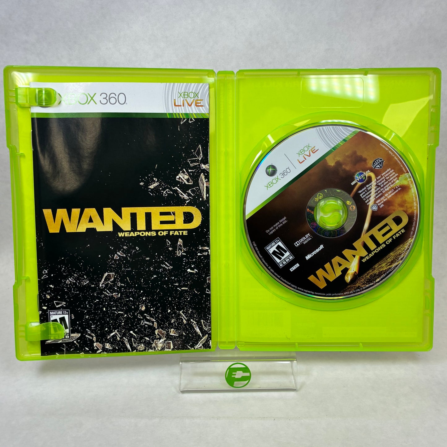 Wanted: Weapons of Fate (Xbox 360, 2008)