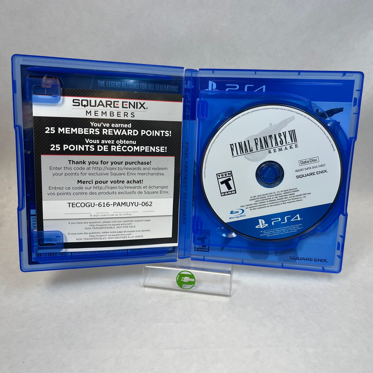 Final Fantasy VII Remake (Sony PlayStation 4 PS4, 2020)