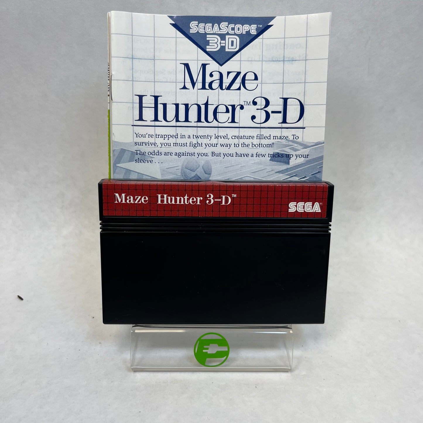 Maze Hunter 3-D (Sega Master System, 1988)