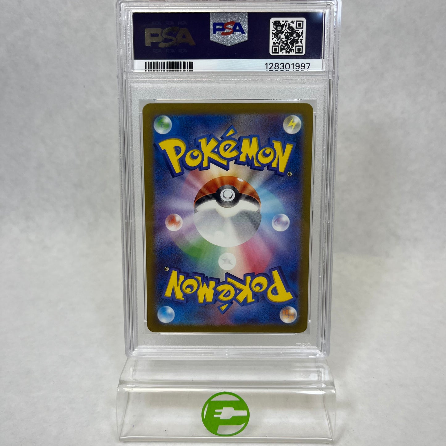 Pokémon TCG SV3: Ruler of the Black Flame Eiscue EX 113/108 Japanese PSA 10