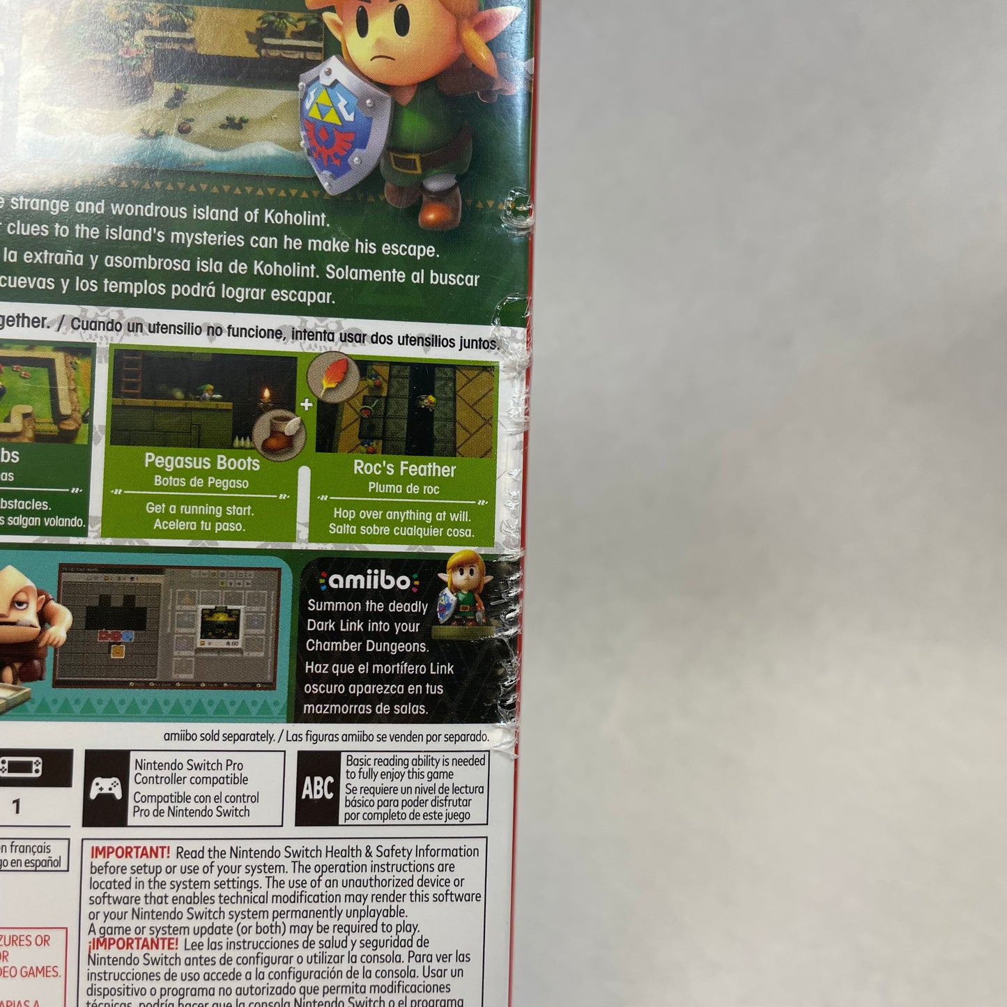 The Legend of Zelda Link's Awakening (Nintendo Switch, 2019)