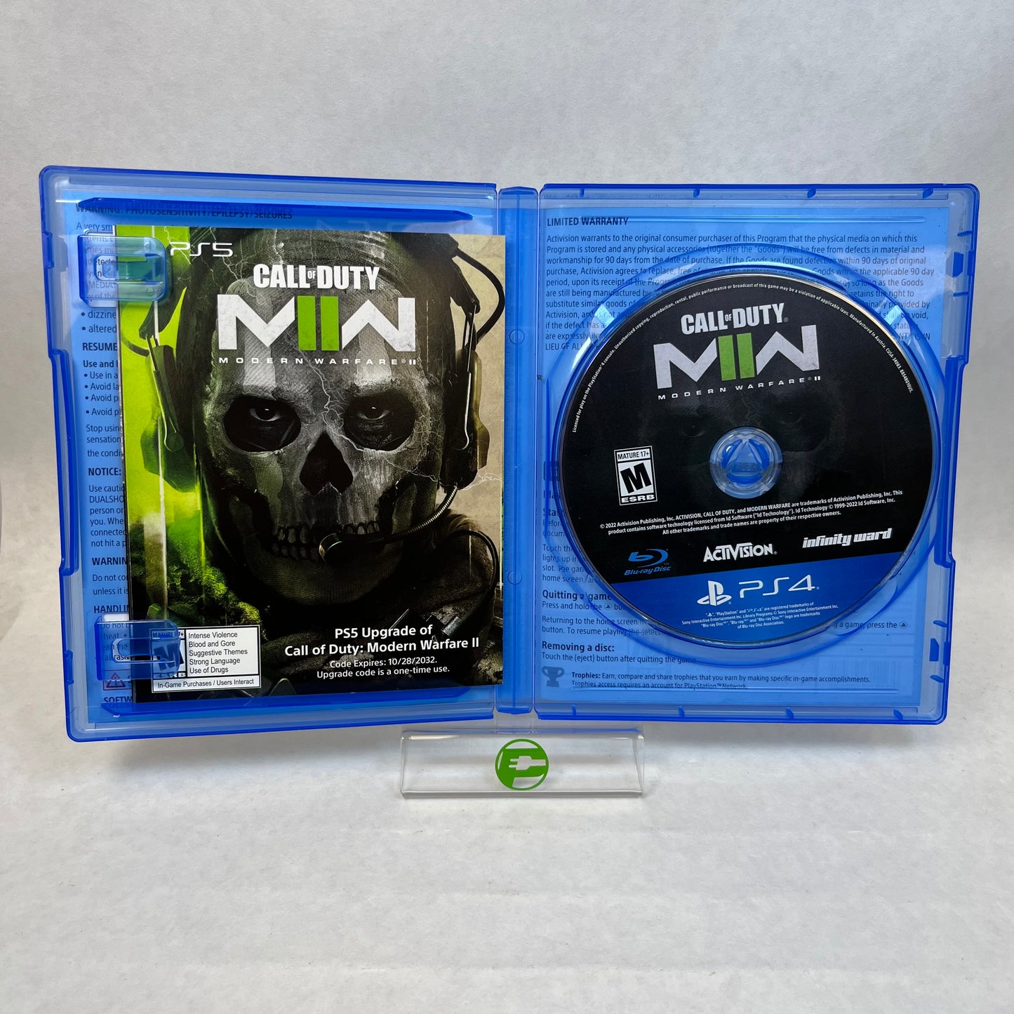 Call Of Duty Modern Warfare 2 II (Sony PlayStation 4 PS4, 2022)