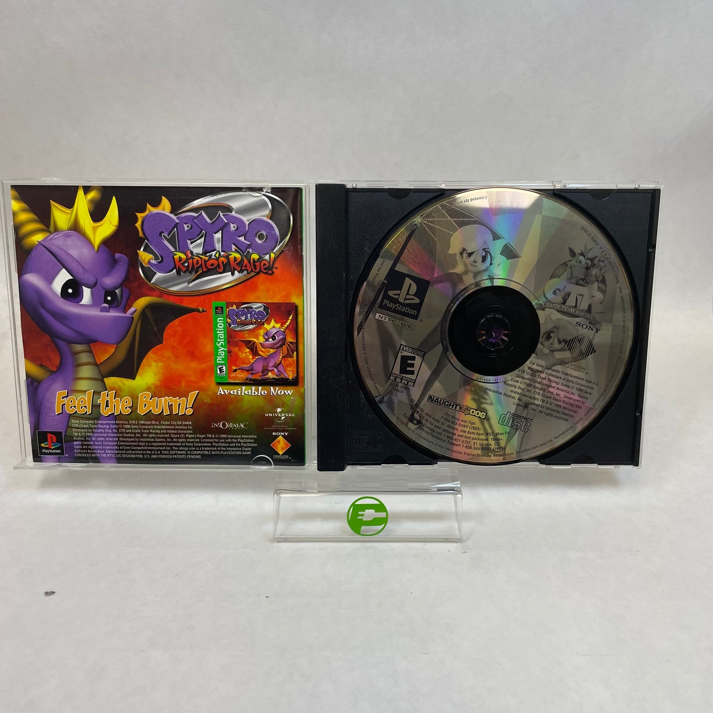 Crash Team Racing CTR (Sony PlayStation 1 PS1, 1999)