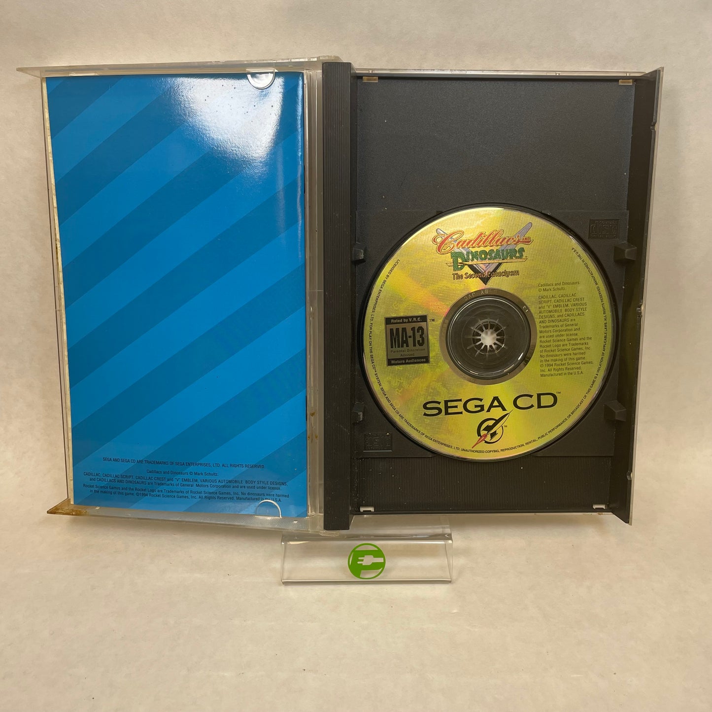 Cadillacs & Dinosaurs The Second Cataclysm (Sega CD, 1994)