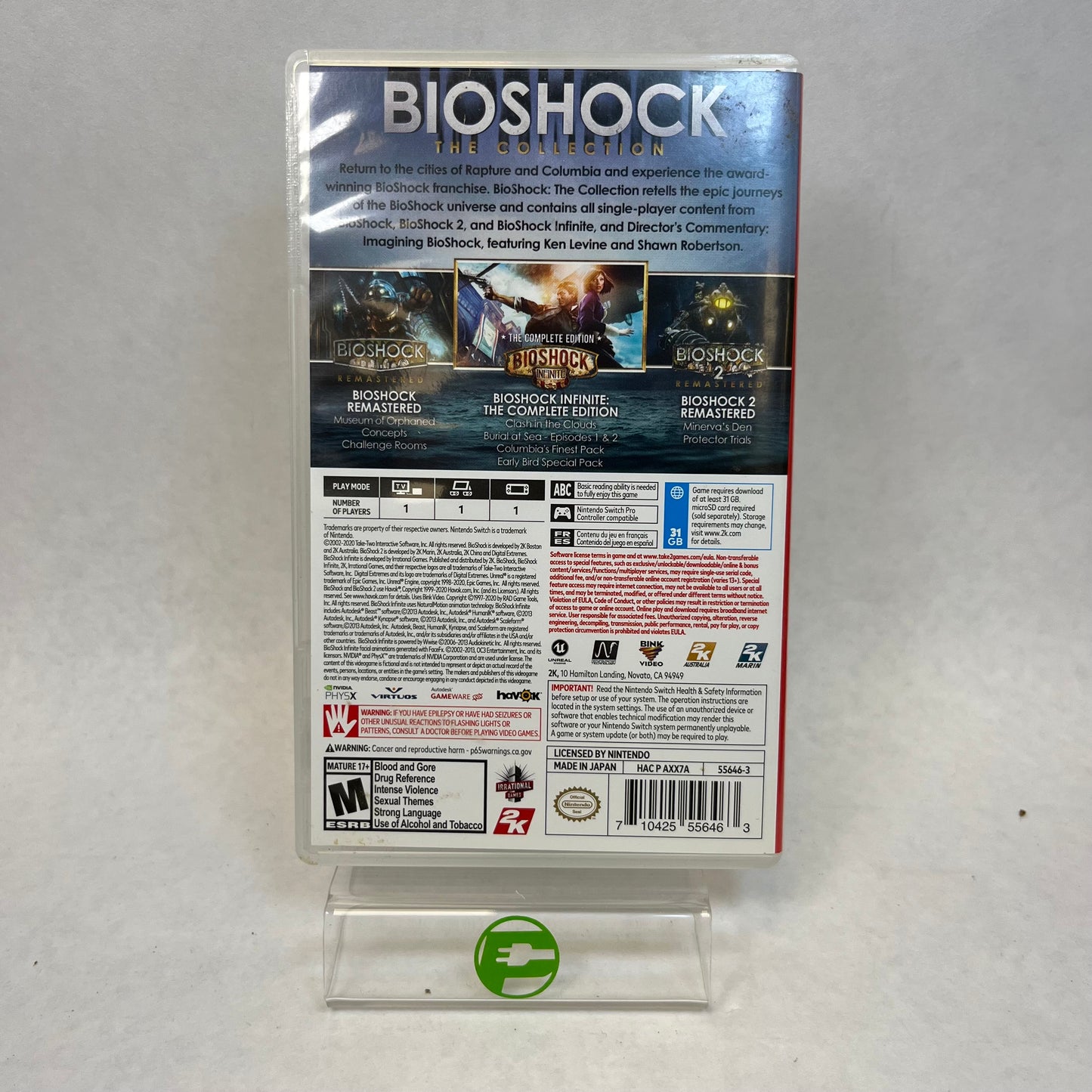 Bioshock The Collection (Nintendo Switch, 2017)