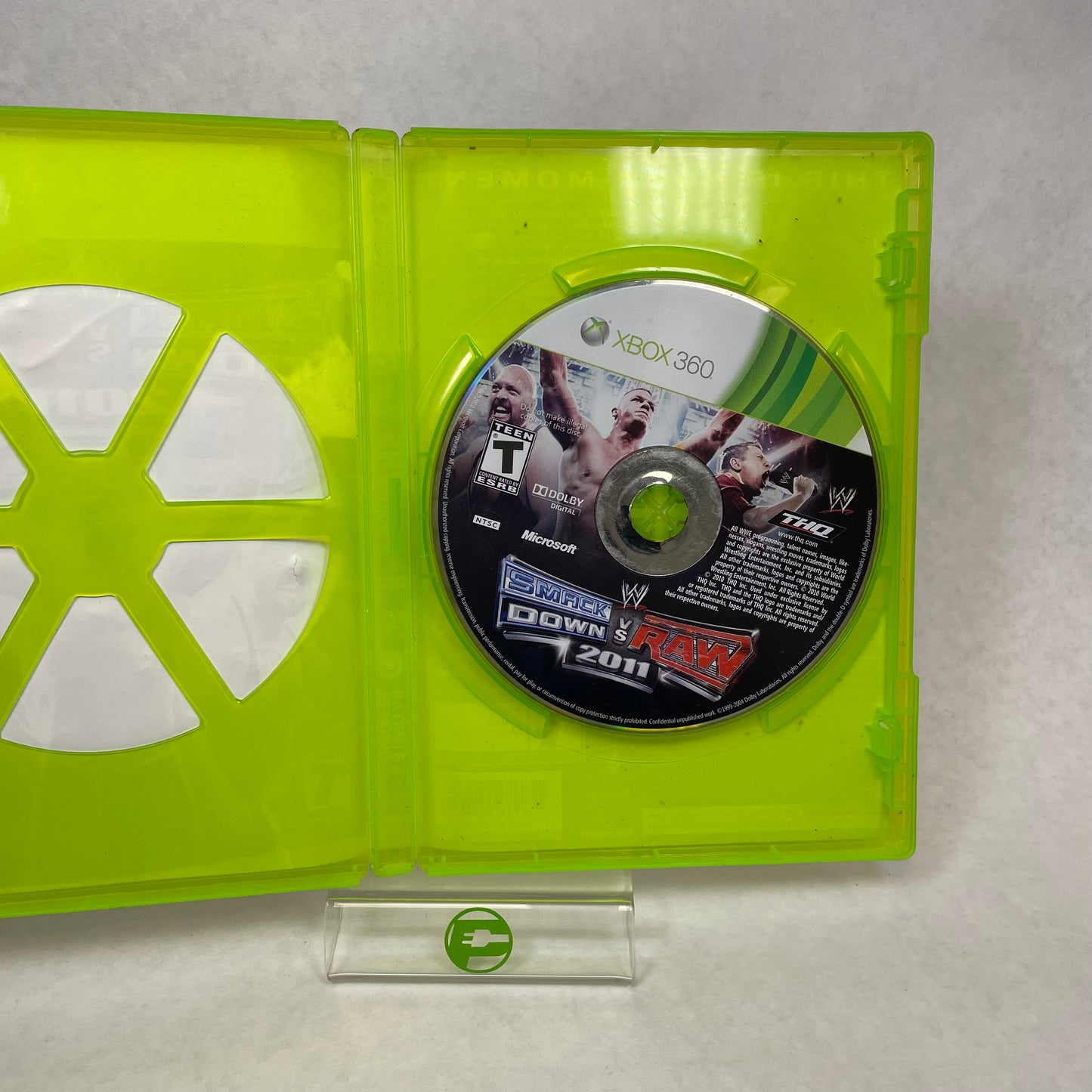 WWE Smackdown Vs Raw 2011 (Microsoft Xbox 360, 2010)