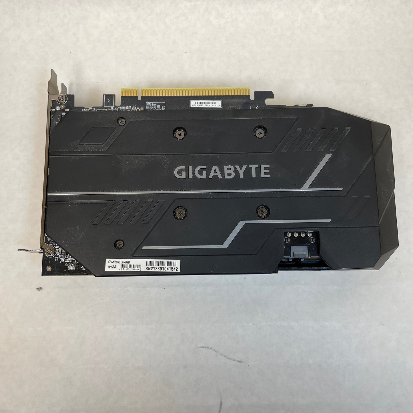 Gigabyte GeForce RTX 2060 D6 6G 6GB GDDR6 Graphics Card GV-N2060D6-6GD