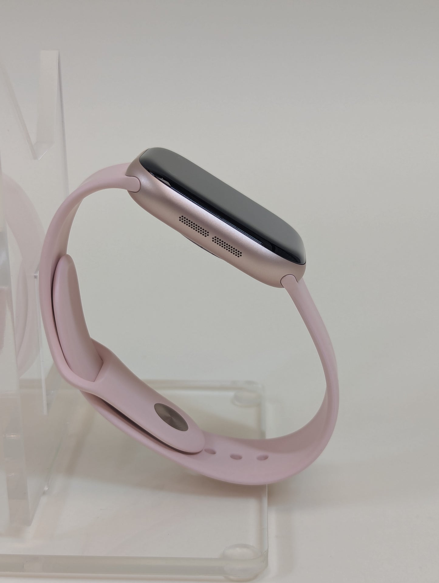GPS Only Apple Watch Series 10 46MM GOLD Aluminum Pink Sport Band MWX23LW/A