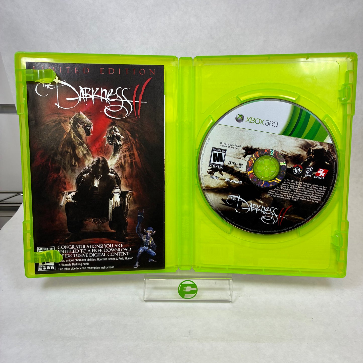 The Darkness II [Limited Edition] (Xbox 360, 2011)