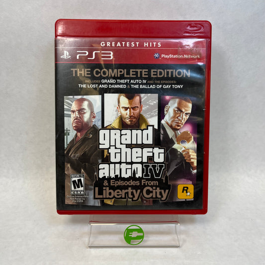 Grand Theft Auto IV The Complete Edition (Sony PlayStation 3 PS3, 2010)
