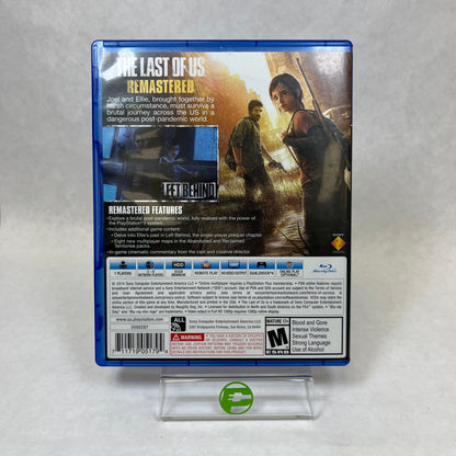 The Last of Us Remastered (Sony PlayStation 4 PS4, 2014)