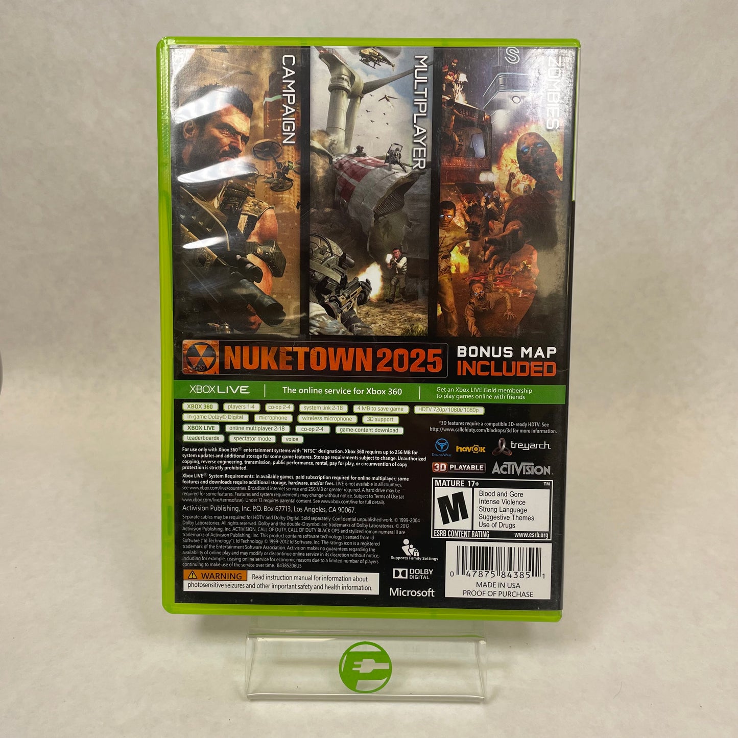 Call of Duty Black Ops II (Xbox 360, 2012)