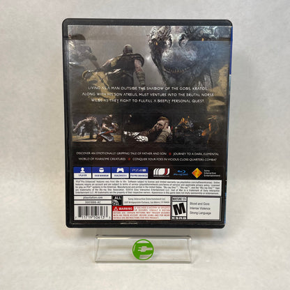 God Of War (Sony PlayStation 4 PS4, 2018)
