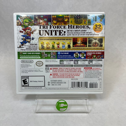 The Legend of Zelda Tri Force Heroes (Nintendo 3DS, 2015)