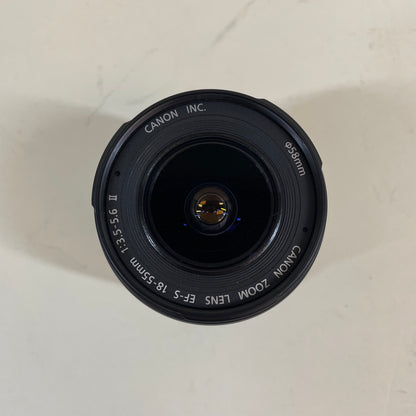 Canon EF-S 18-55mm f/3.5-5.6 II Zoom Camera Lens