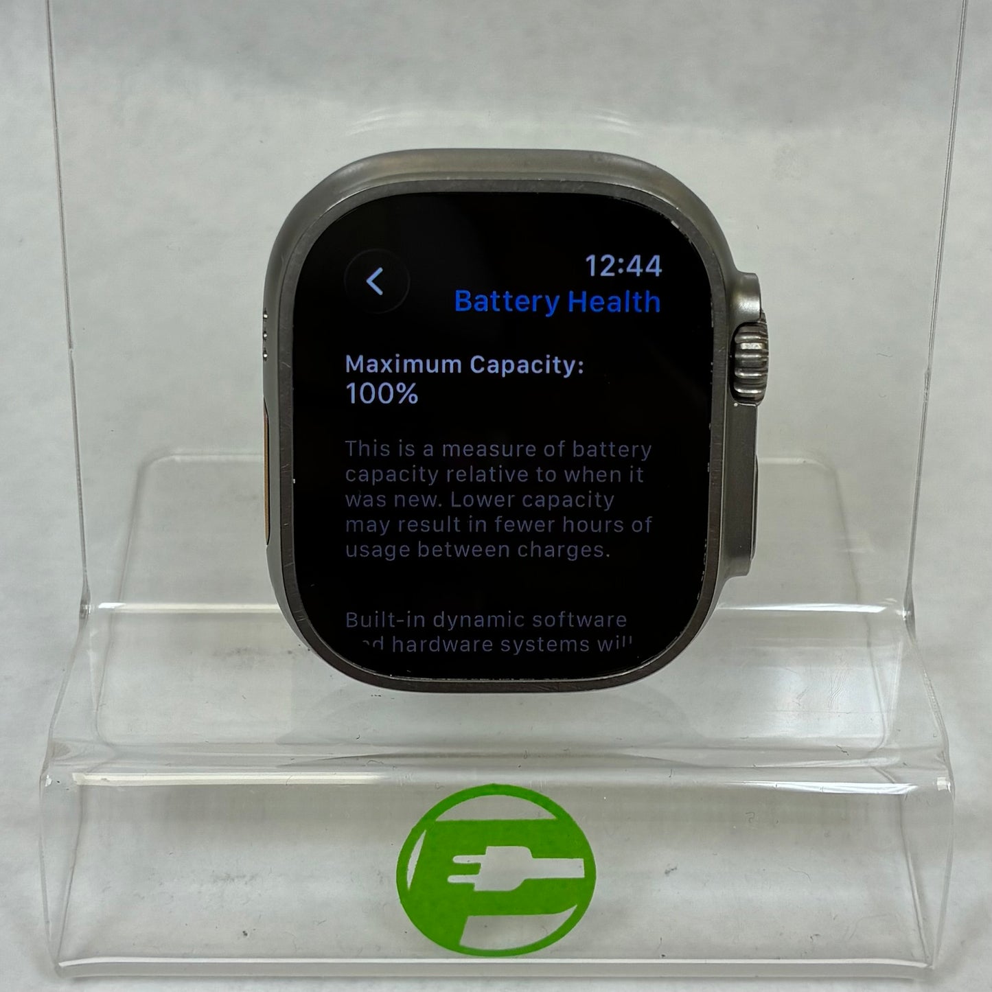 Unlocked Apple Watch Ultra 2 49MM Silver Titanium MREY3LW/A Face Only