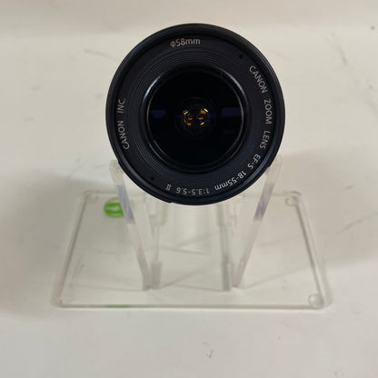 Canon EF-S 18-55mm f/3.5-5.6 II Zoom Camera Lens