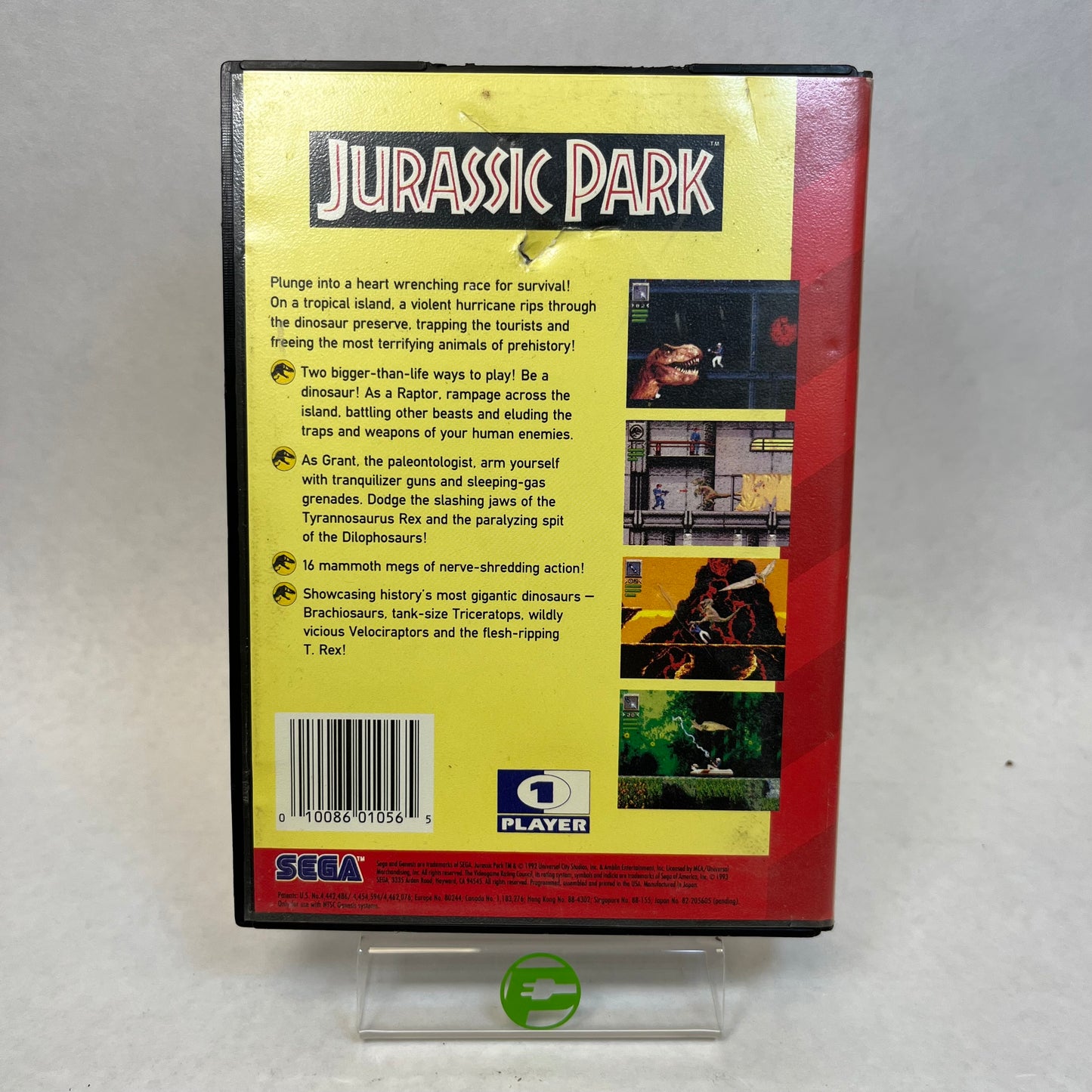 Jurassic Park (Sega Genesis, 1993)