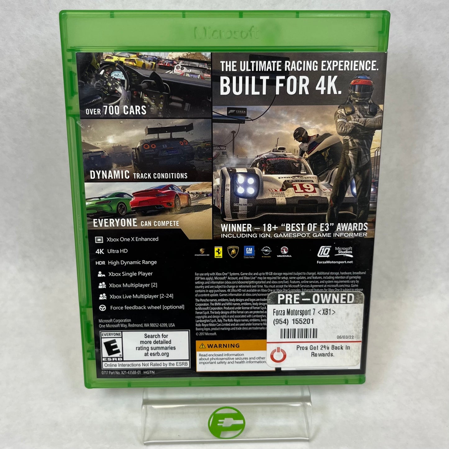 Forza Motorsport 7 (Xbox One, 2017)