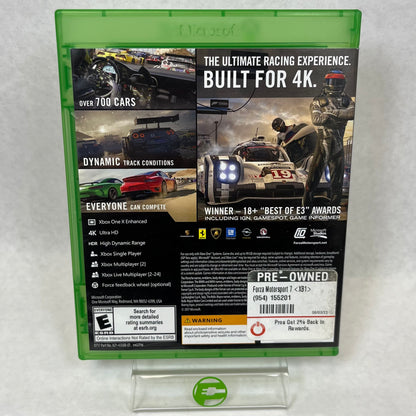Forza Motorsport 7 (Xbox One, 2017)