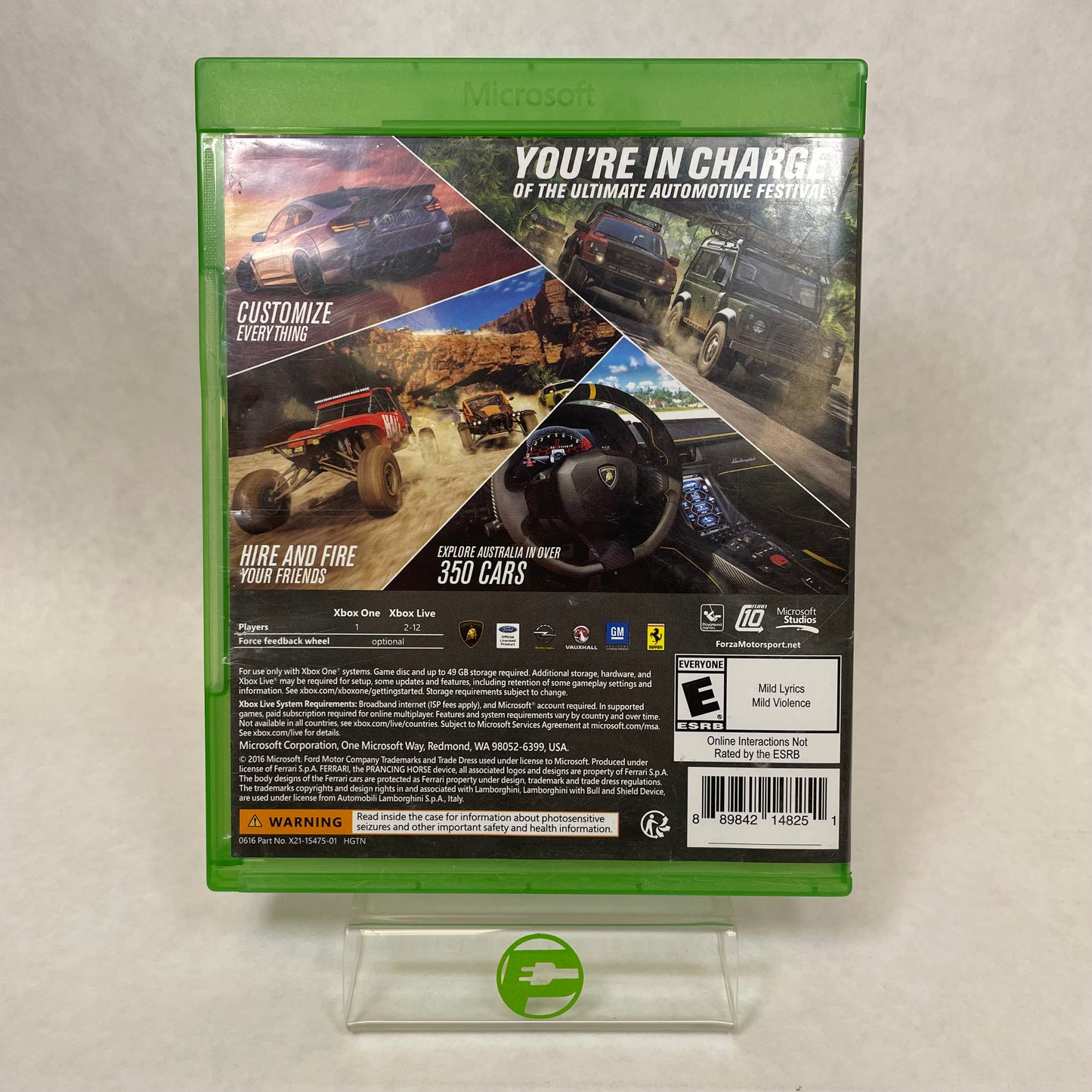 Forza Horizon 3 (Microsoft Xbox One, 2016)