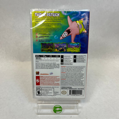 New Spongebob Squarepants The Patrick Star Game (Nintendo Switch, 2024)