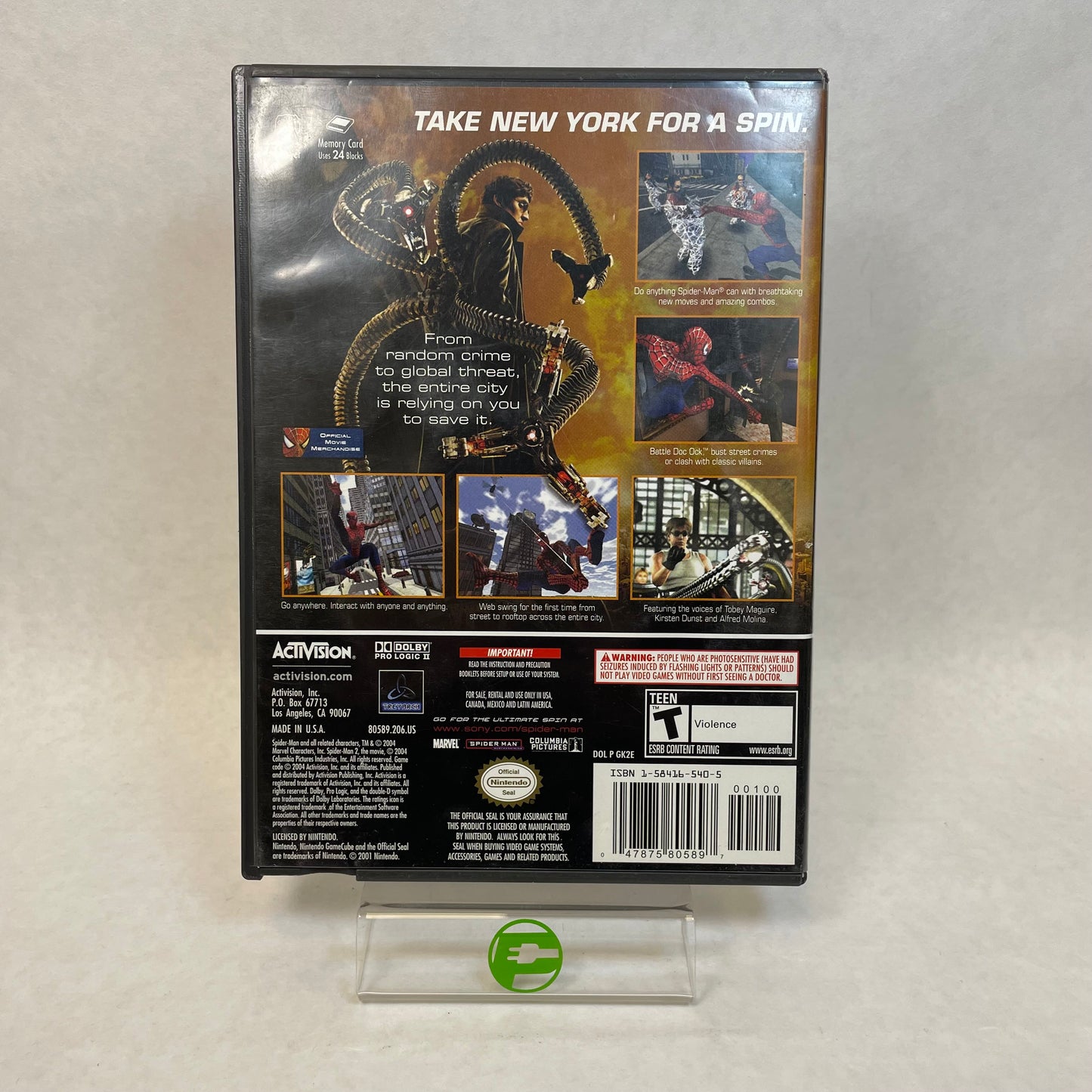 Spider-Man 2 (Nintendo GameCube, 2004)