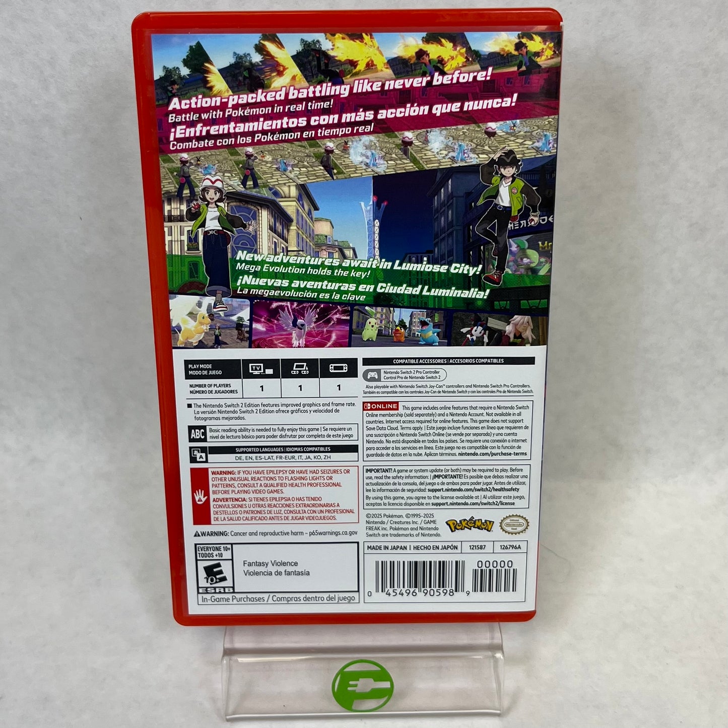 Pokemon Legends: Z-A (Nintendo Switch 2, 2025)