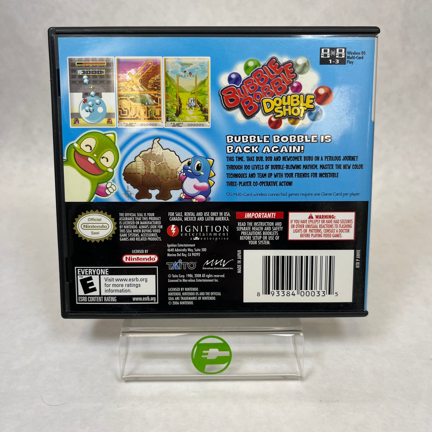 Bubble Bobble Double Shot (Nintendo DS, 2006)