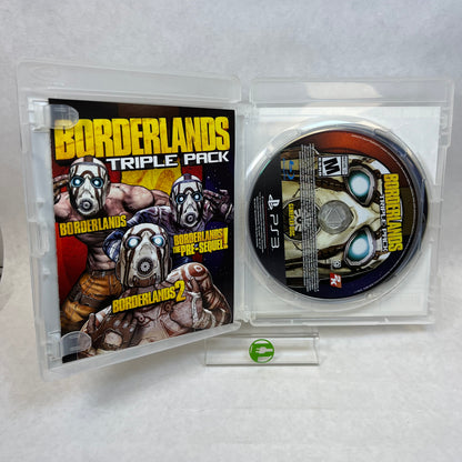 Borderlands Triple Pack (Sony PlayStation 3 PS3, 2015)