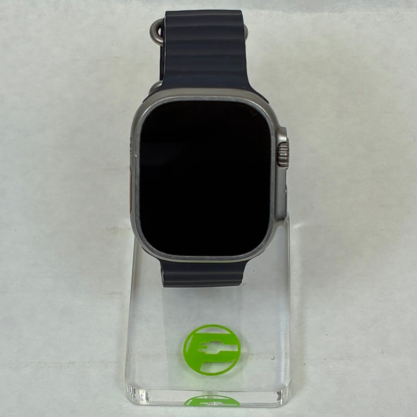 Unlocked Apple Watch Ultra 2 49MM Natural Titanium Black Ocean Band MX4D3LW/A