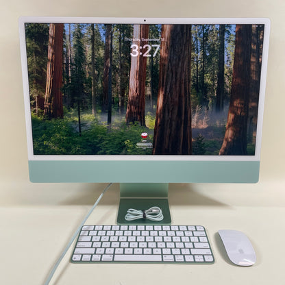 2021 Apple iMac 24" M1 3.2GHz 8GB RAM 256GB SSD Blue/Green MJV83LL/A