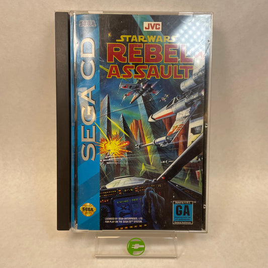 Star Wars Rebel Assault (Sega CD, 1993)