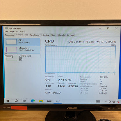 Minisforum MINI PC UN1290 i9-12900HK 2.50GHz 32GB RAM 1TB SSD