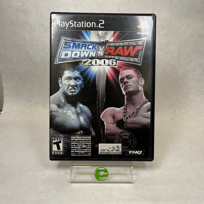 WWE Smackdown Vs Raw 2006 (Sony PlayStation 2 PS2, 2005)