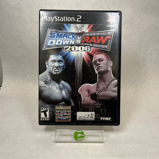 WWE Smackdown Vs Raw 2006 (Sony PlayStation 2 PS2, 2005)