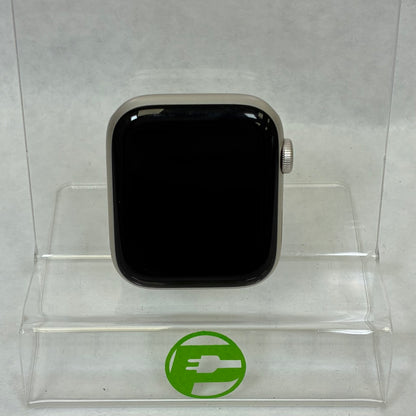 GPS Only Apple Watch SE 3 44MM Starlight Aluminum MEPF4LW/A Face Only