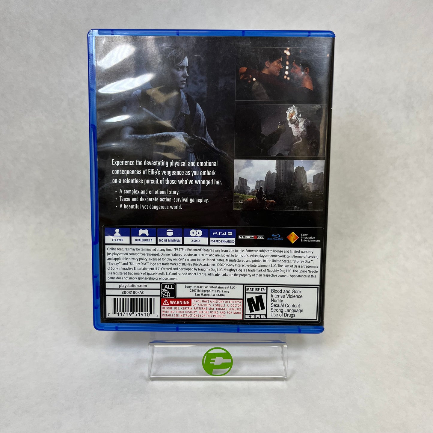The Last of Us Part 2 II (Sony PlayStation 4 PS4, 2020)