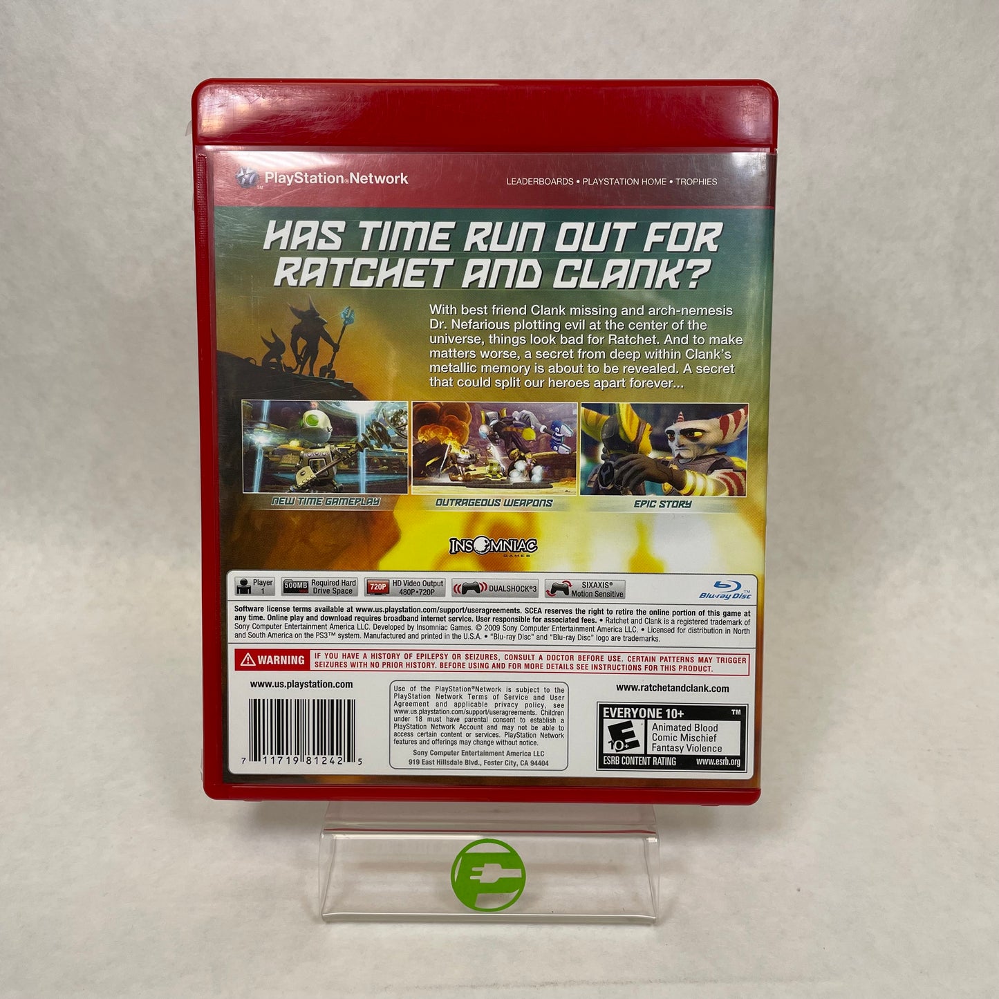 Ratchet & Clank Future A Crack in Time (Sony PlayStation 3 PS3, 2009)