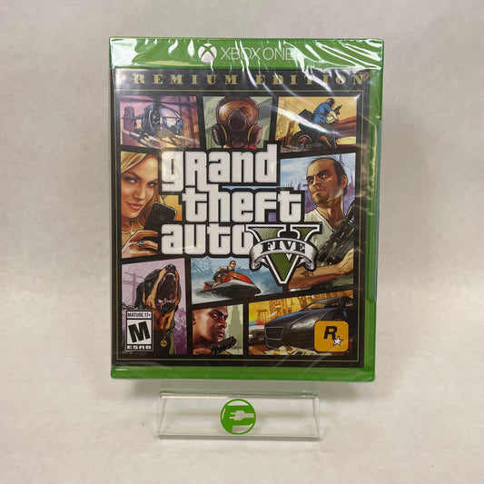 New Grand Theft Auto V Premium Edition (Microsoft Xbox One, 2019)