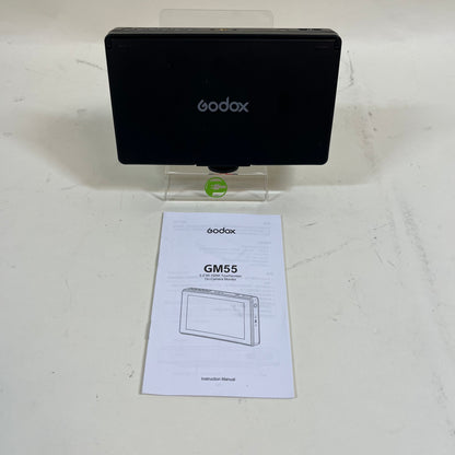 Godox GM55 ON-Camera Monitor 5.5'' 4K HDMI Touchscreen On-Camera Monitor 